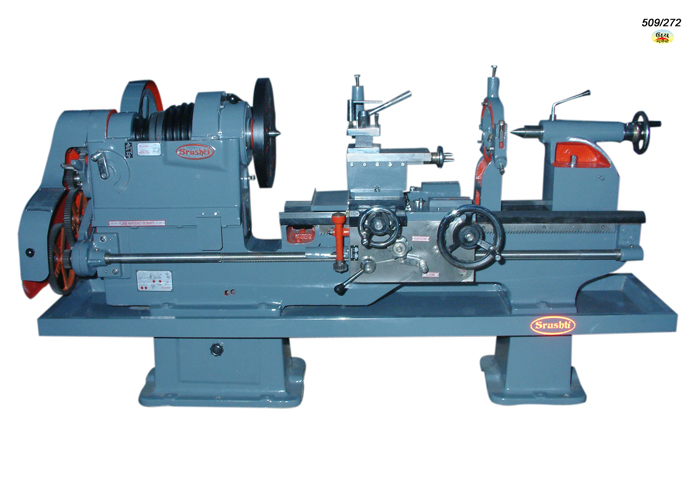 Heavy Duty Cone Pulley Lathe Machine