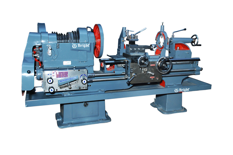 Heavy Duty Double Shaft Cone Pulley Lathe Machine